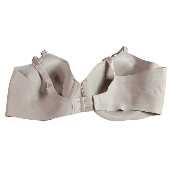 Olga No Side Effects Contour Underwire Bra Tan Nude 40C Adj Seamless Cup Molded - Picture 6 of 11